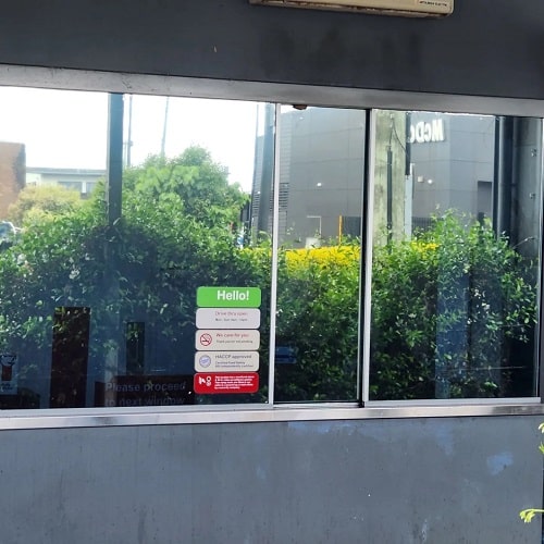 KFC commercial window tinting Brisbane, Ipswich and Logan