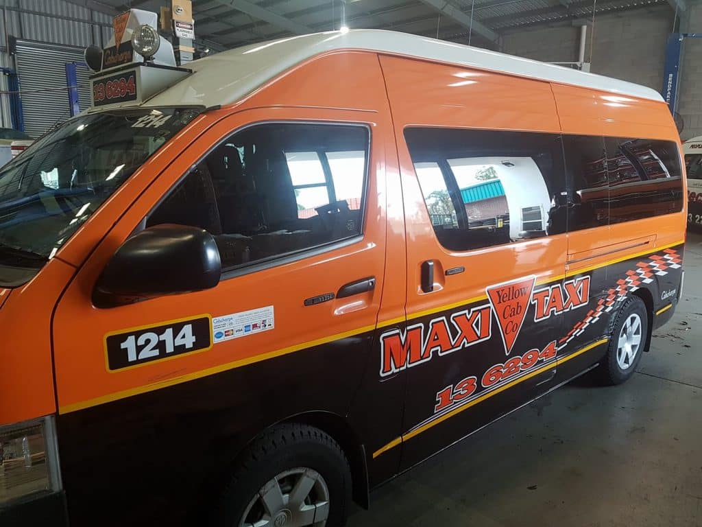 window tint for van maxi taxi Ipswich, South Brisbane and Logan